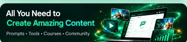 All You Need to Create Amazing Content: Prompts, Tools, Courses, Community