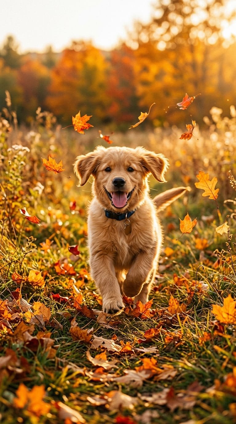 Puppy Golden Hour Reunion