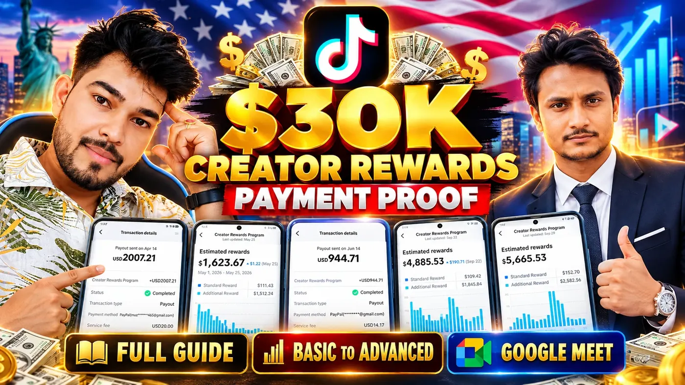 $30K Creator Rewards Payment Proof — Full Guide, Basic to Advanced